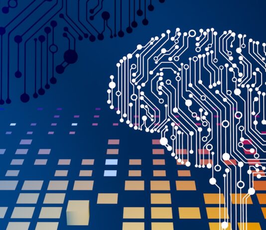 AI와 함께하는 건강 습관, 똑똑하게 시작하기 a computer circuit board with a brain on it